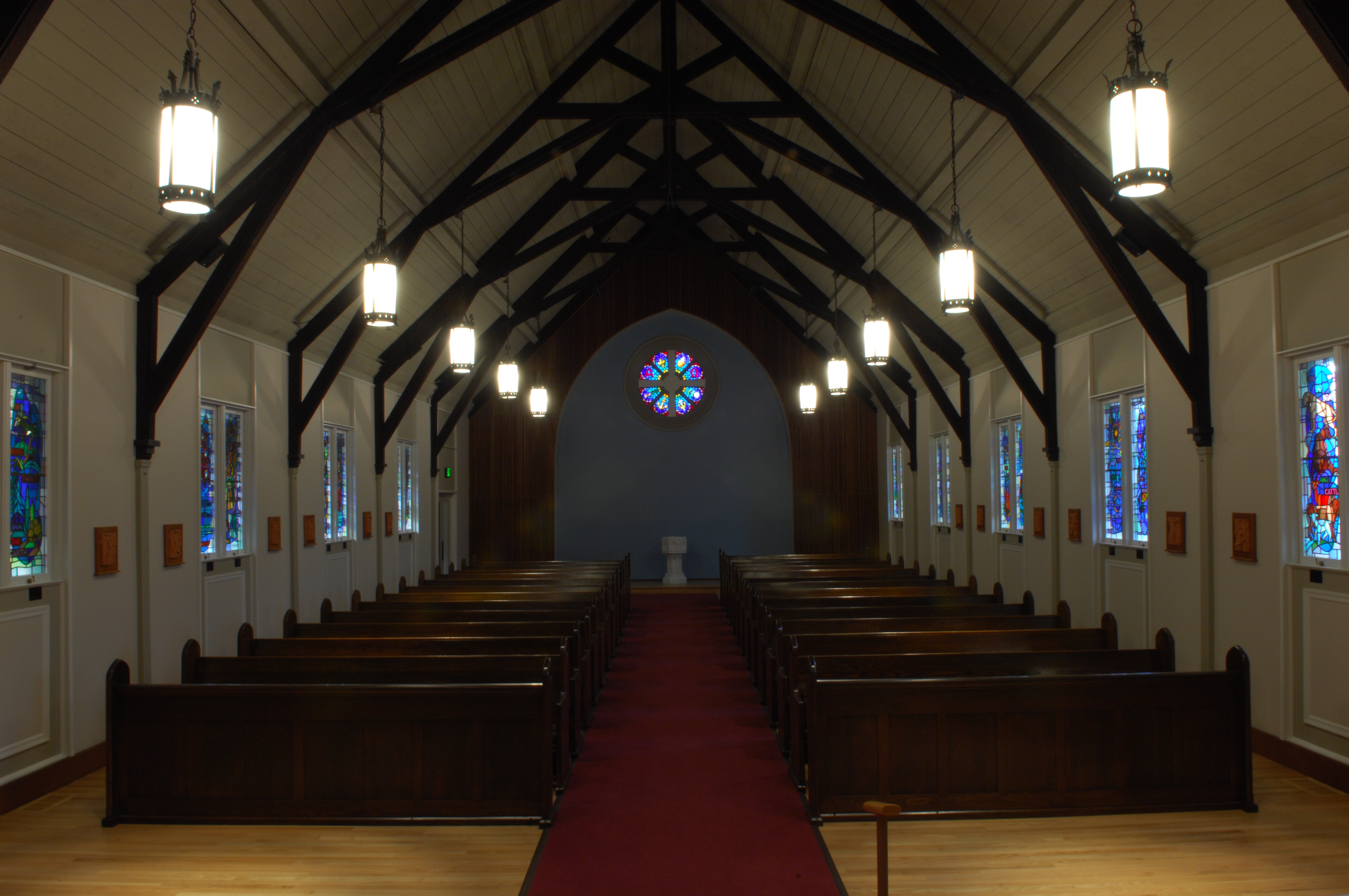 St. Mark's Episcopal Church Sanctuary - Rear View