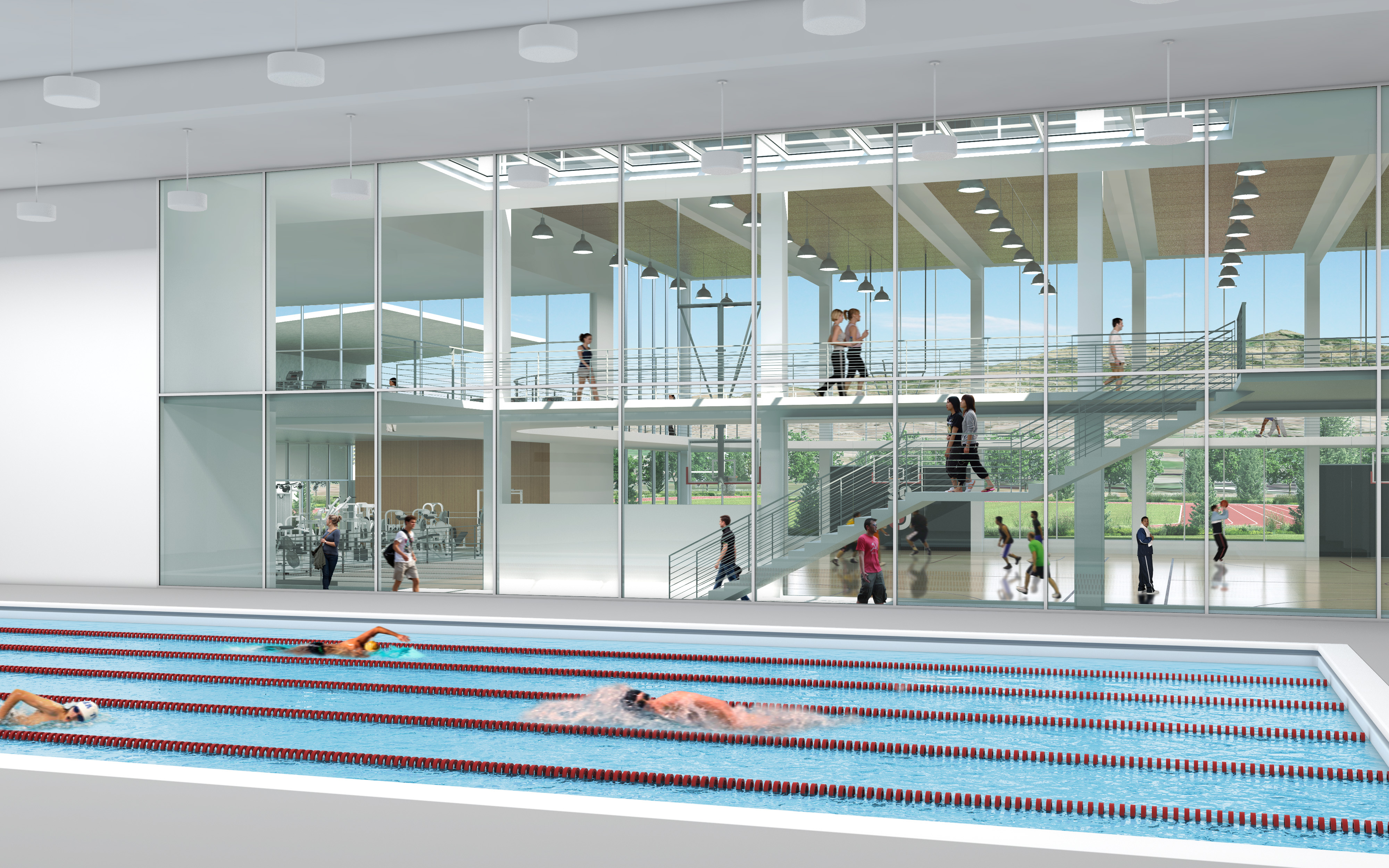SOU Student Recreation Center - Swimming Pool